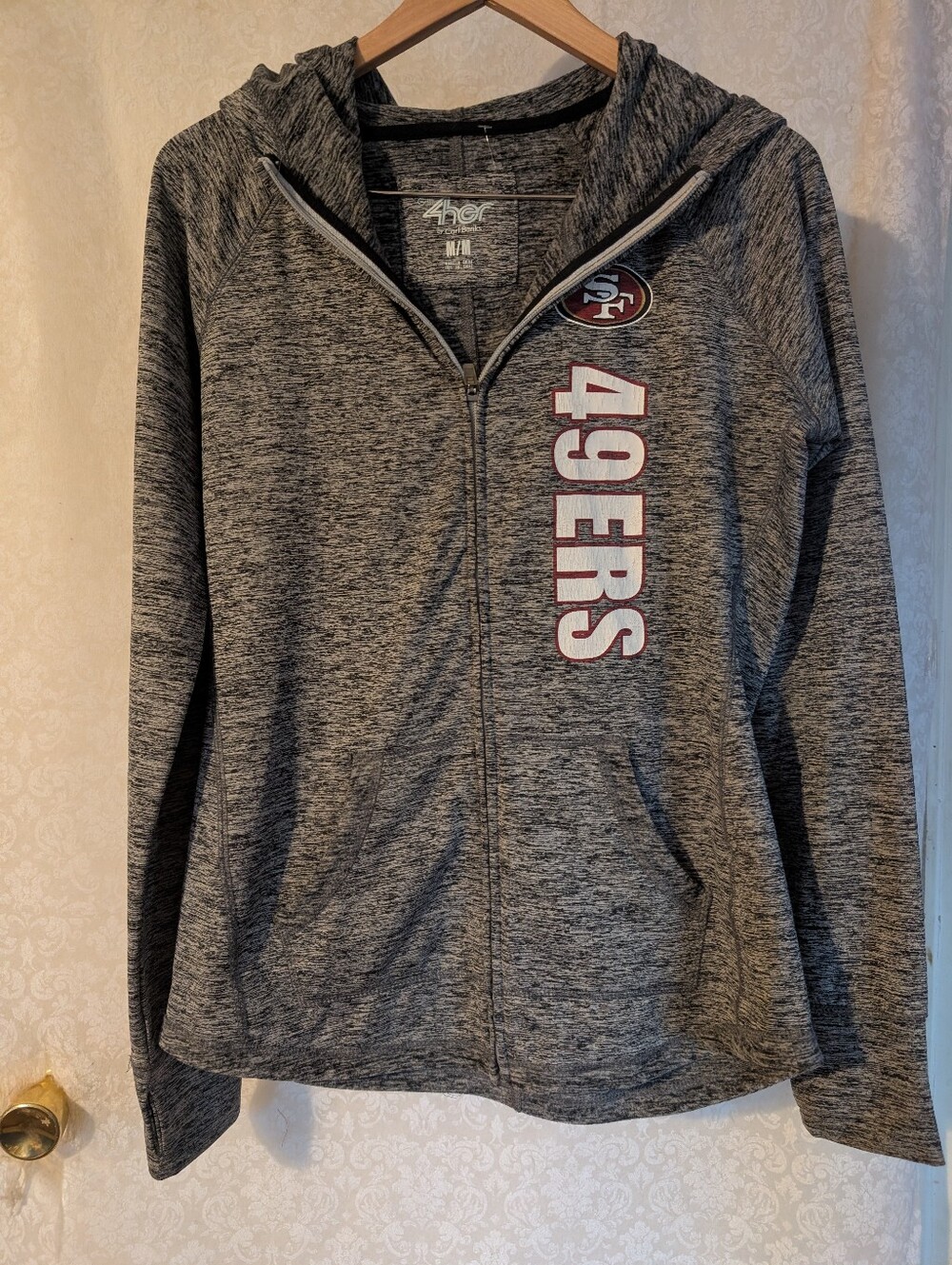 San Francisco 49ERS Women's Full Zip Hoodie Sz. Medium